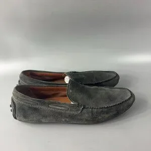 Frye | Shoes | Frye Mens Gray Suede Allen Venetian Loafers  display picture 2